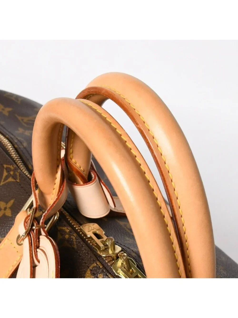 Louis Vuitton Monogram Keepall Bandouliere 50 Brown Boston Bag